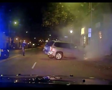Heroic Police Officers From Norwood, OH, Save A Fleeing Drug Dealer From His Burning Vehicle After A Chase Results In A Crash.