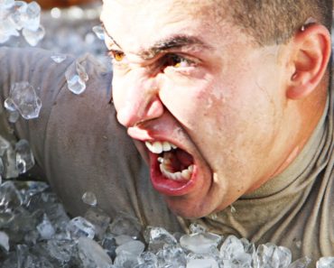 'It's Unlike Anything I've Done Thus Far, That's For Sure.' U.S. Marines Take A Very Tough Norwegian Test Swimming In Frozen Water.